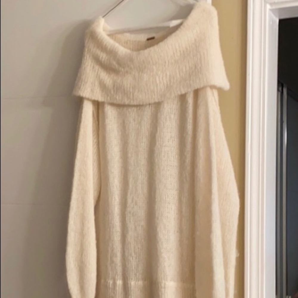 Free People Fuzzy Sweater